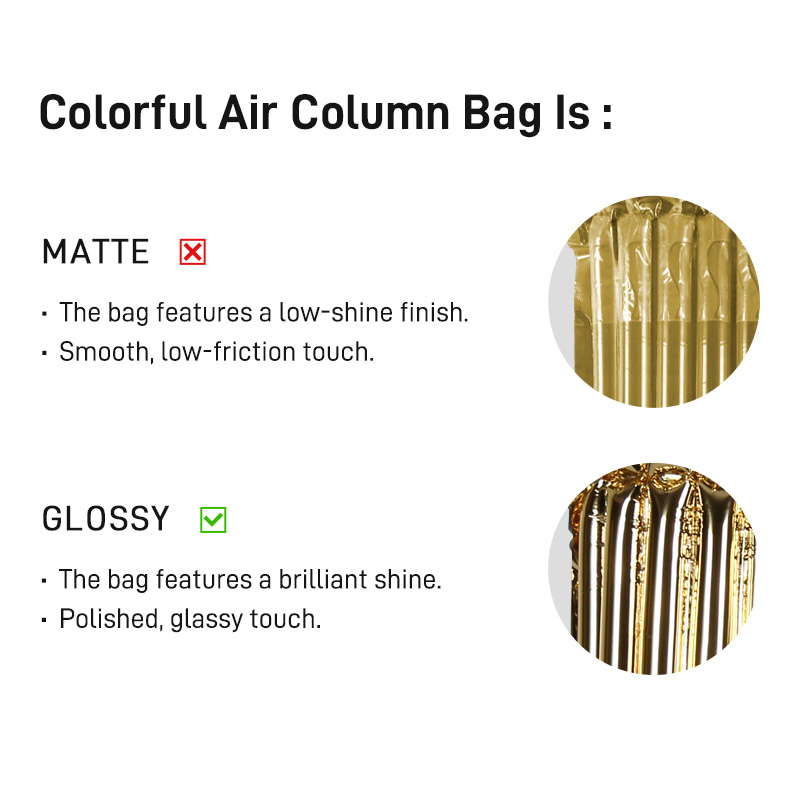 Colorful Air Column Bags