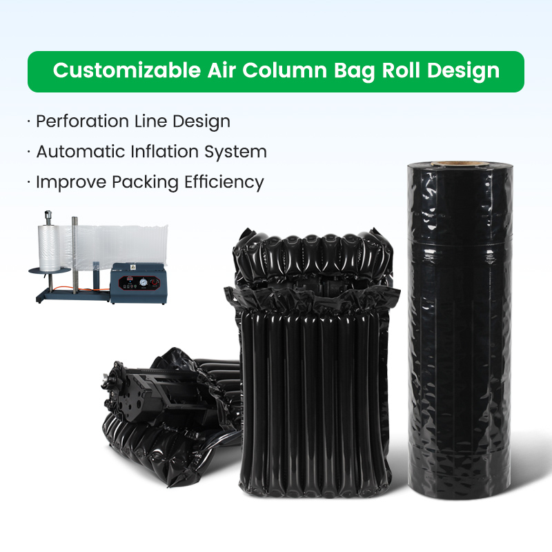 Black Air Column Bag