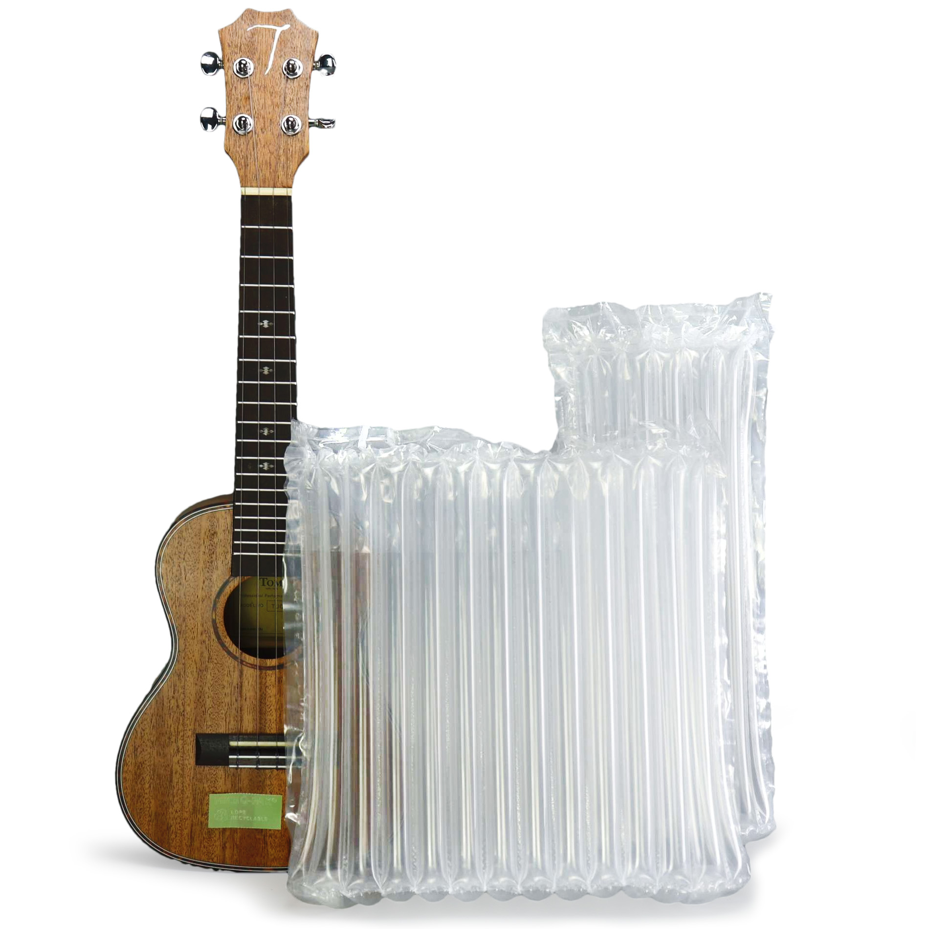 U Shape Guitar Air Column Bag Packaging