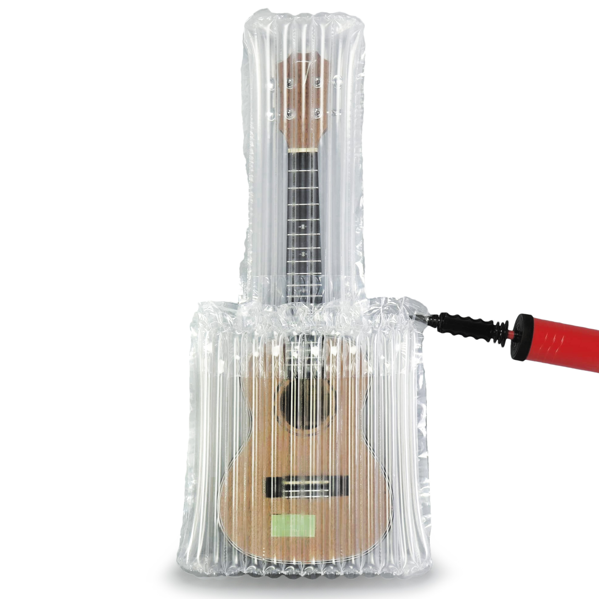 U Shape Guitar Air Column Bag Packaging