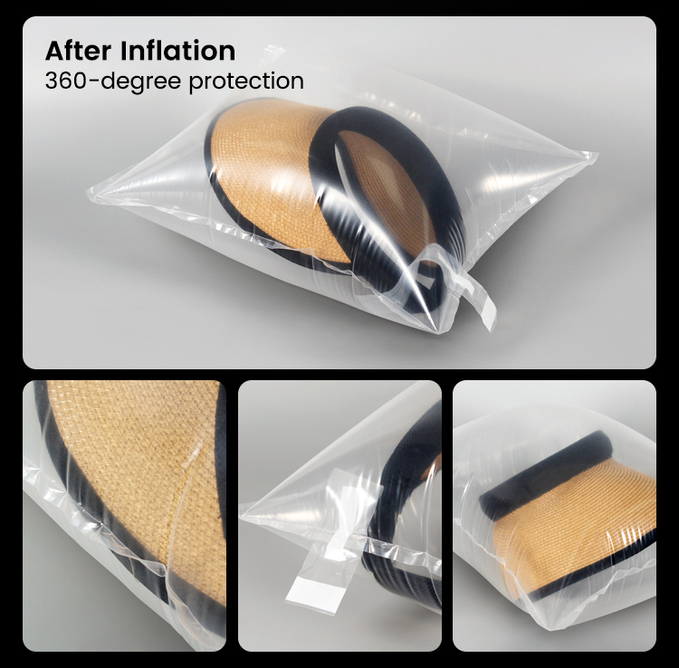 Hat air cushion bag features