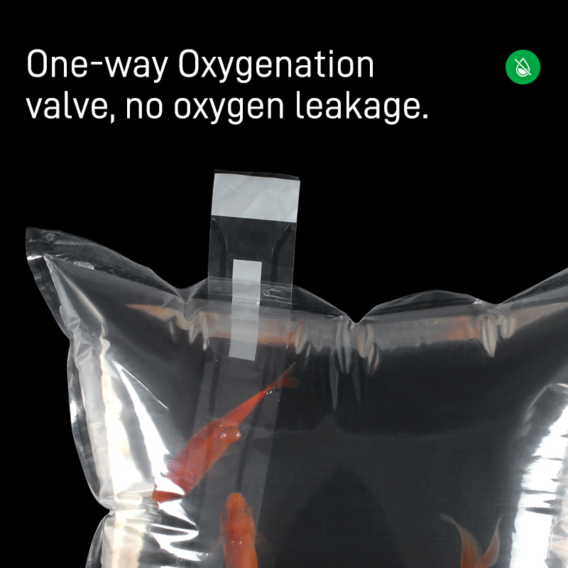 Oxgenated Leakproof Live Fish Shipping Bag