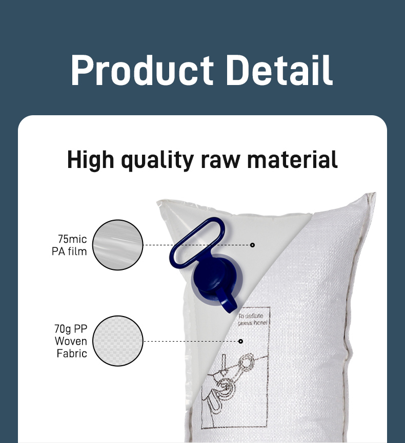 PP Wonven dunnage bag material