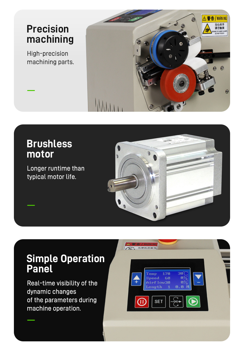 H045 air cushion machine features