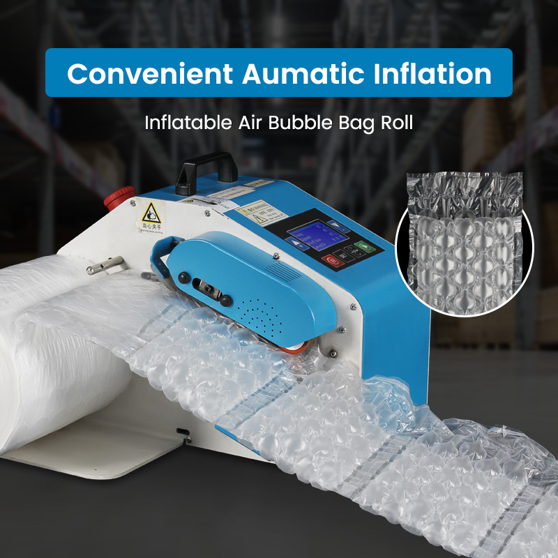 Inflatable Air Bubble Bag Cushion Roll