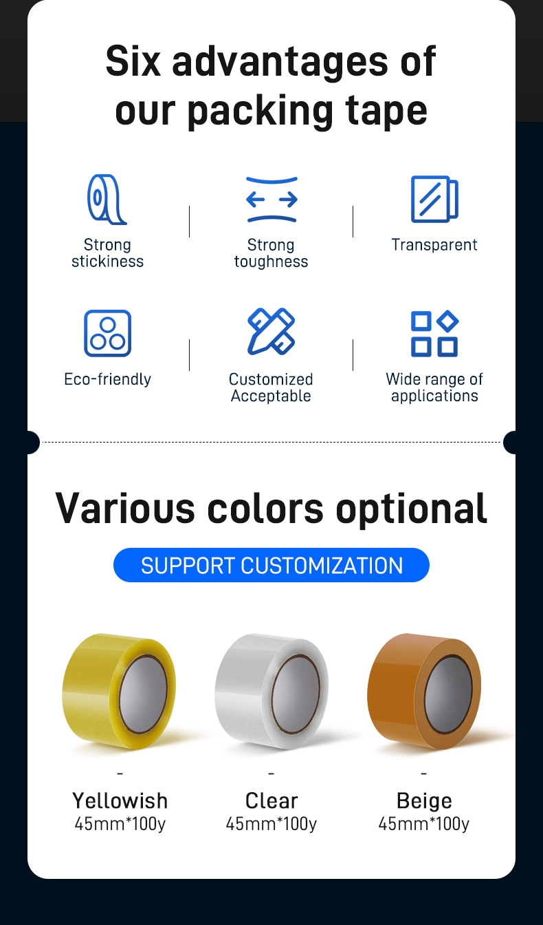 Packing tape 6 advantages 