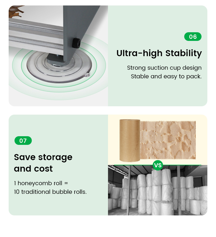 Manual Honeycomb Paper Dispenser Details