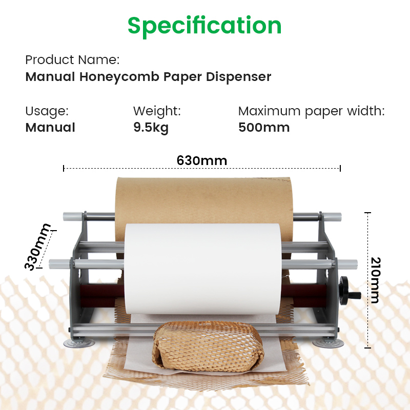 Smart Honeycomb Paper Wrapping Device Machine