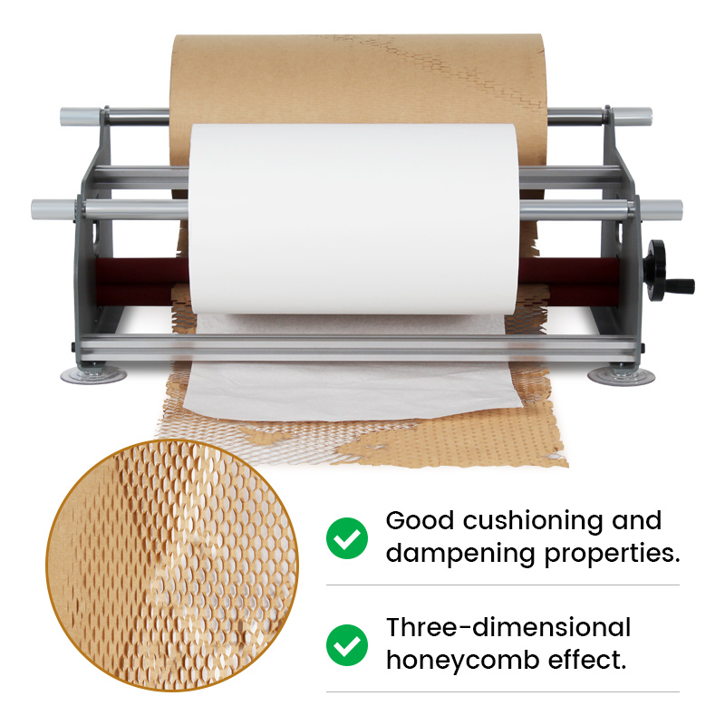 Smart Honeycomb Paper Wrapping Device Machine