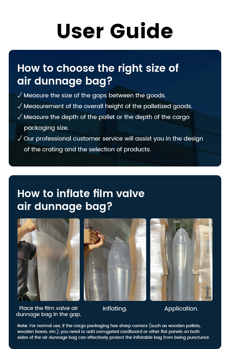 Air Dunnage Bag User Guider