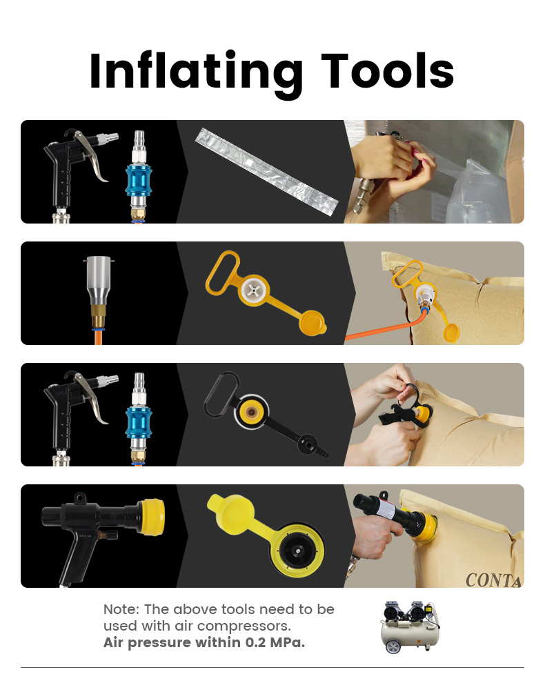 Air Dunnage Bag Inflating tools