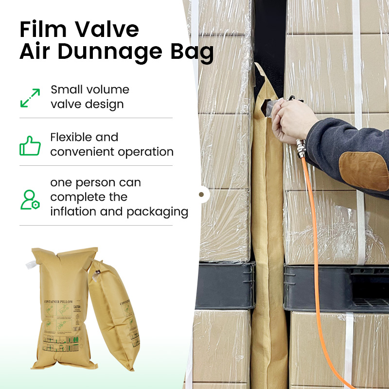 Flexible Film Valve Air Dunnage Bag