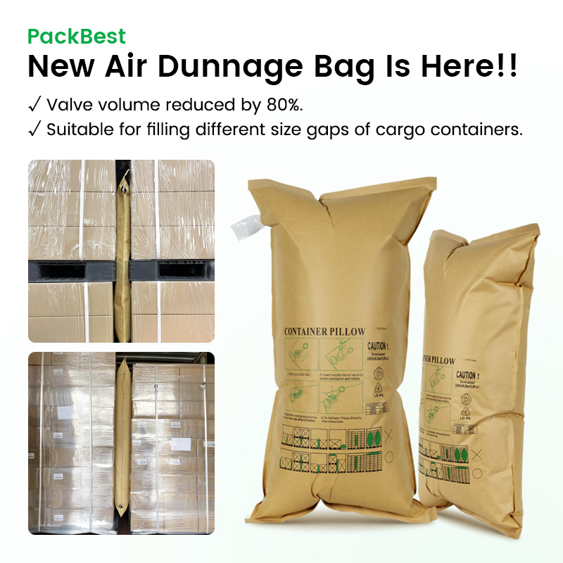 Flexible Film Valve Air Dunnage Bag