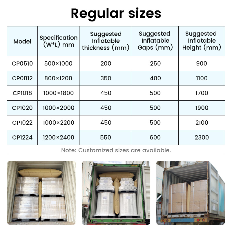 Flexible Film Valve Air Dunnage Bag