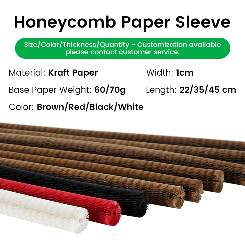 Kraft Honeycomb Paper Cushioning Sleeve Roll