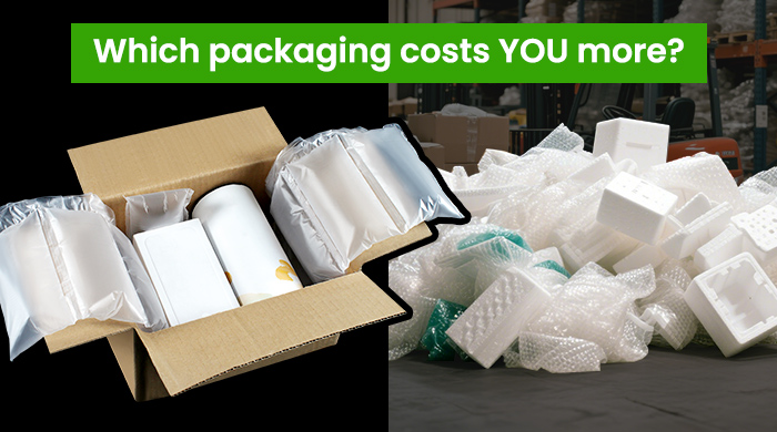 Which packaging cost you more?