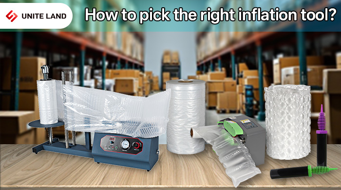 Do I need special equipment or machines to use air pillows or air column packaging?