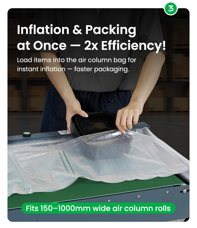 Bag in bag air column filling machine advantage