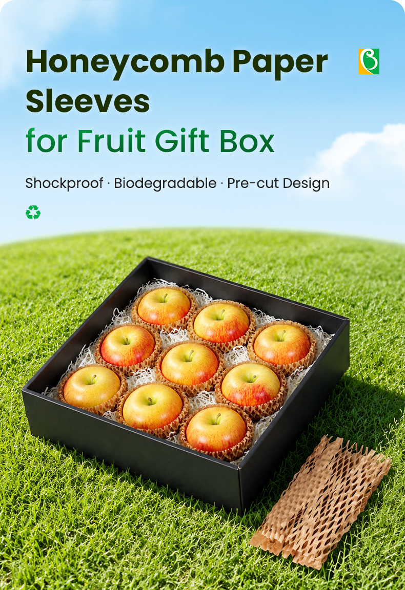 Fruit honeycomb paper sleeve