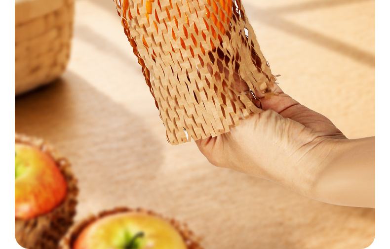 Features of fruit honeycomb paper sleeve