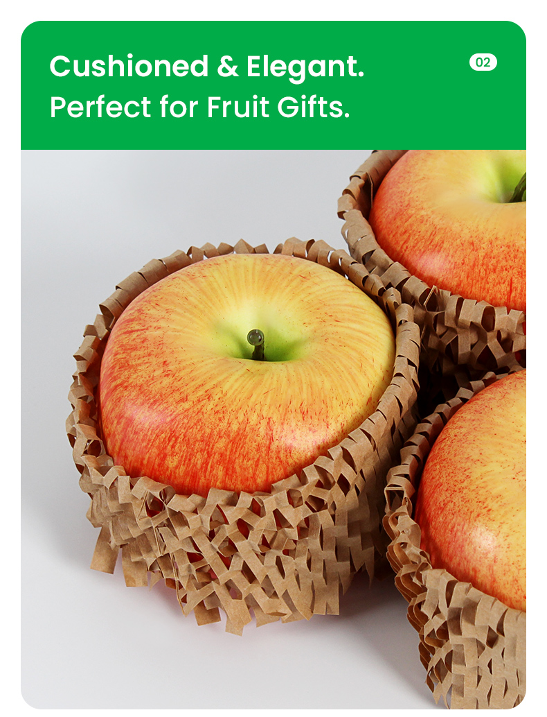 Features of fruit honeycomb paper sleeve