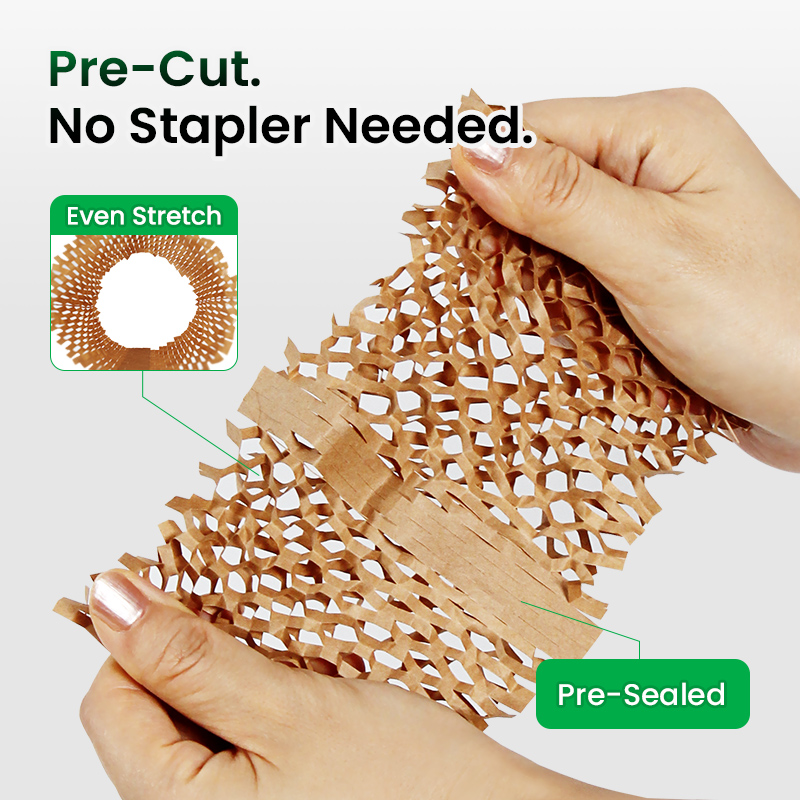 Biodegradable Honeycomb Paper Sleeve Cushion Packing