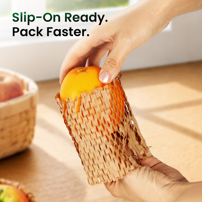 Biodegradable Honeycomb Paper Sleeve Cushion Packing