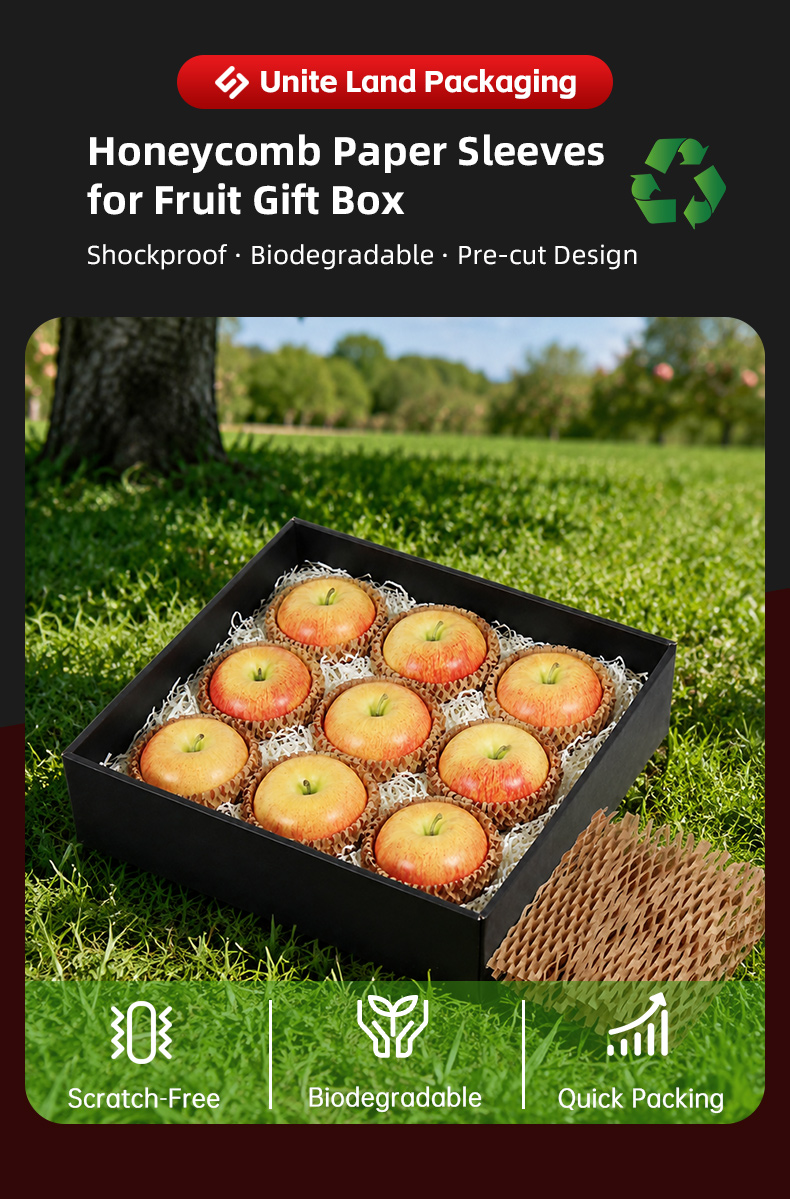 Fruit honeycomb paper sleeve