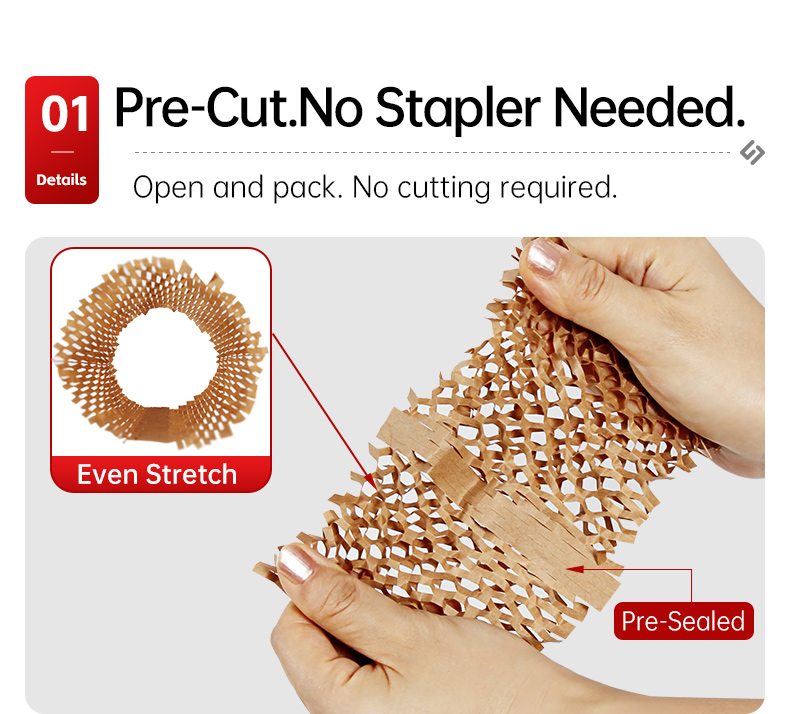 Features of fruit honeycomb paper sleeve