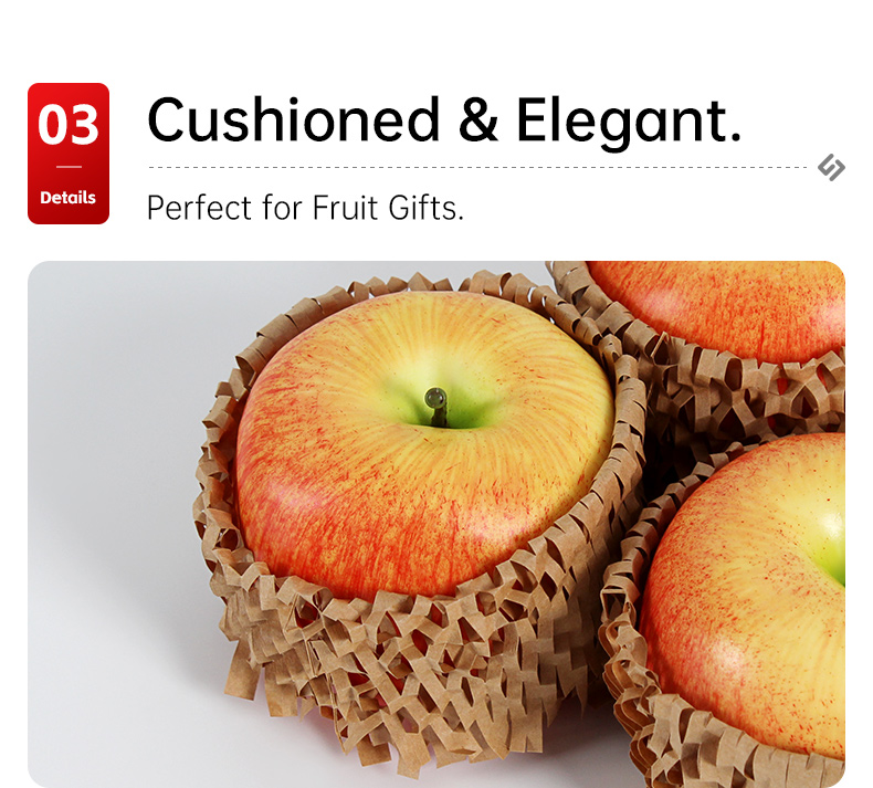 Features of fruit honeycomb paper sleeve