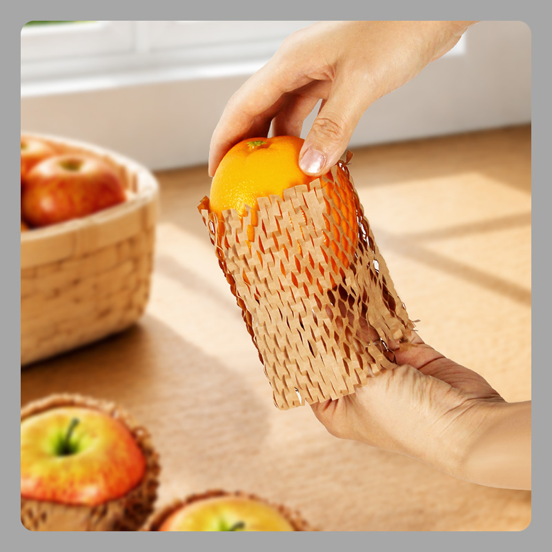 Biodegradable Honeycomb Paper Sleeve Cushion Packing