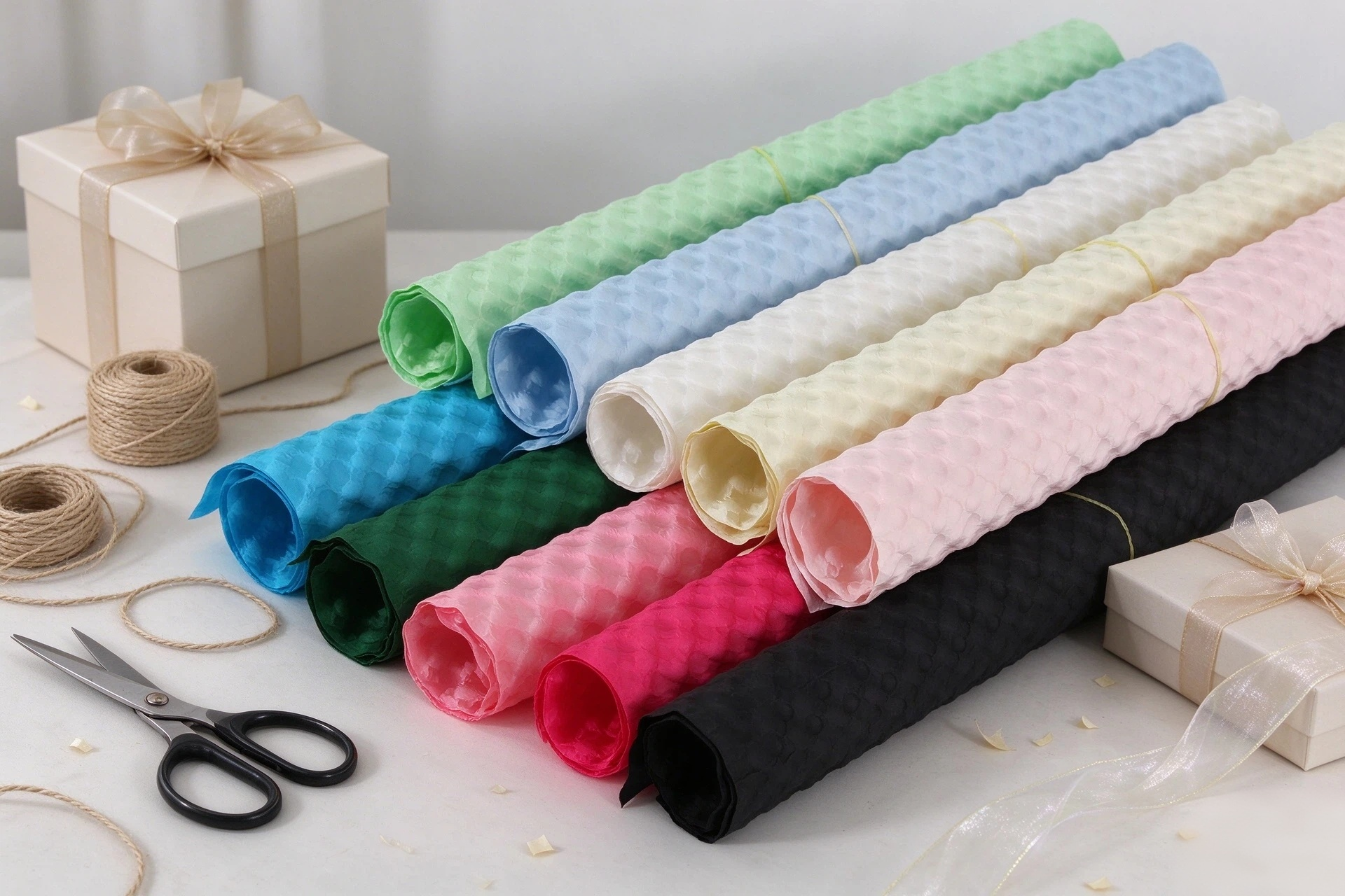 Sustainable Paper Bubble Cushioning Roll