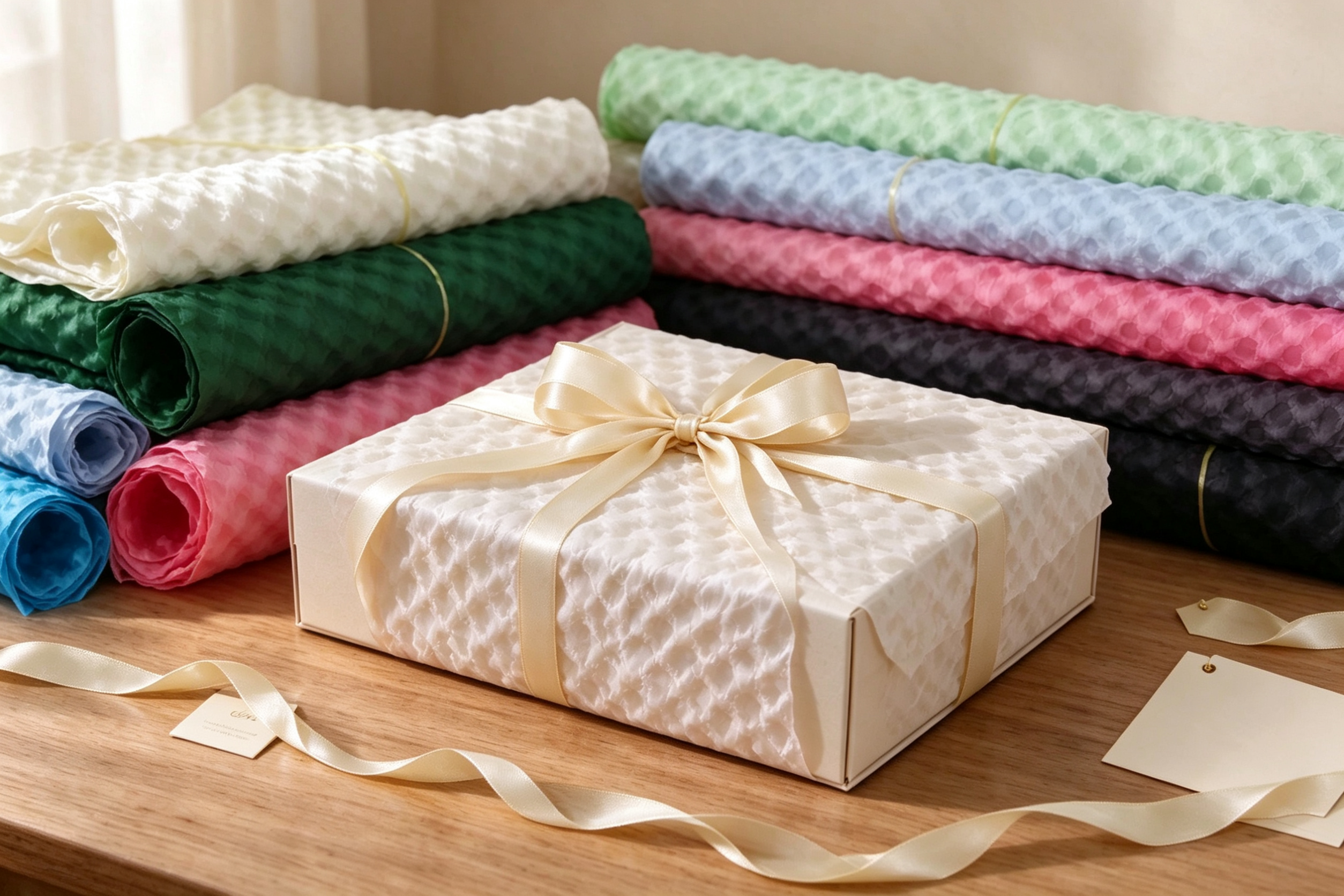 Sustainable Paper Bubble Cushioning Roll